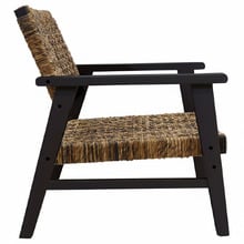 Rivers Mahogany Wood Armchair